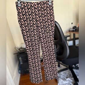 Maeve Anthropologie Margot pants / XXS / women’s / funky multicolor black brown